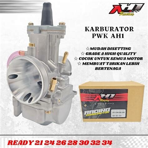 Jual Ah Racing Karburator Karbu Pwk Kotak Ah