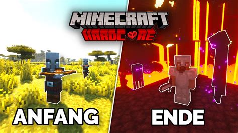 Heftiger Kampf Gegen Enderman In Minecraft Ultra Hardcore Youtube