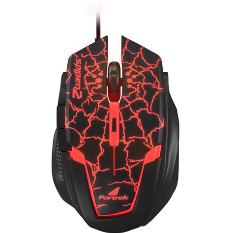 Mouse Gamer Fortrek Spider Usb Es Dpi Om