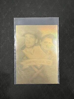 1992 Gold Entertainment Series Babe Ruth Roger Maris 61 IN 1961 60 IN 1927 EBay