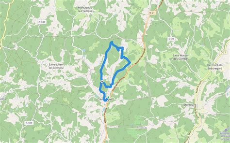 Campsegret Loop Hiking Trail Nouvelle Aquitaine Pacer