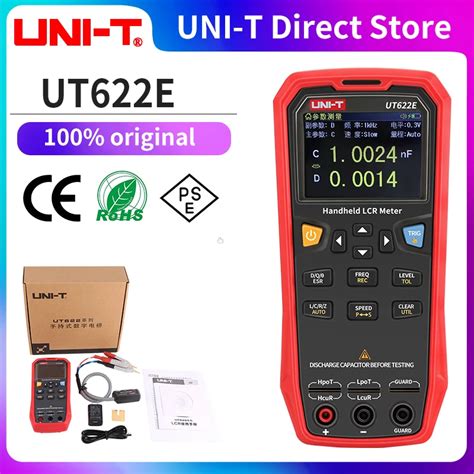 UNI-T-UT622A-UT622C-UT622E-Digital-Capacimeter-LCR-Meter-Capacitor ...