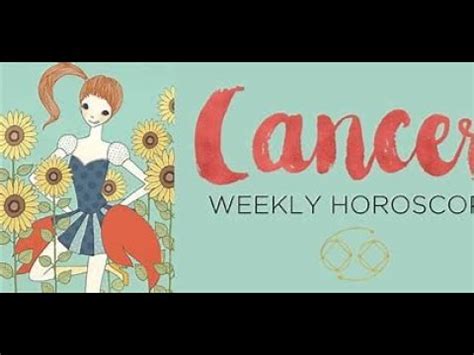 Cancer Weekly Lenormand Jan Don T Over Think Your Decision