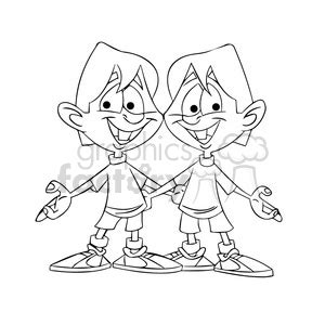 twins black and white clipart 10 free Cliparts | Download images on ...