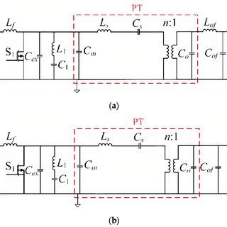 Pt As Primary Resonant Tank A With An Output Lc Filter And B With