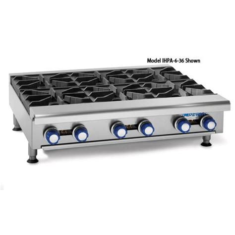 Imperial Ihpa 6 36 36 Hot Plate W 6 Burners Etundra