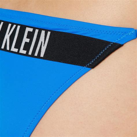 Calvin Klein STRING SIDE TIE Bikini Altı Kadın Amazon tr Moda