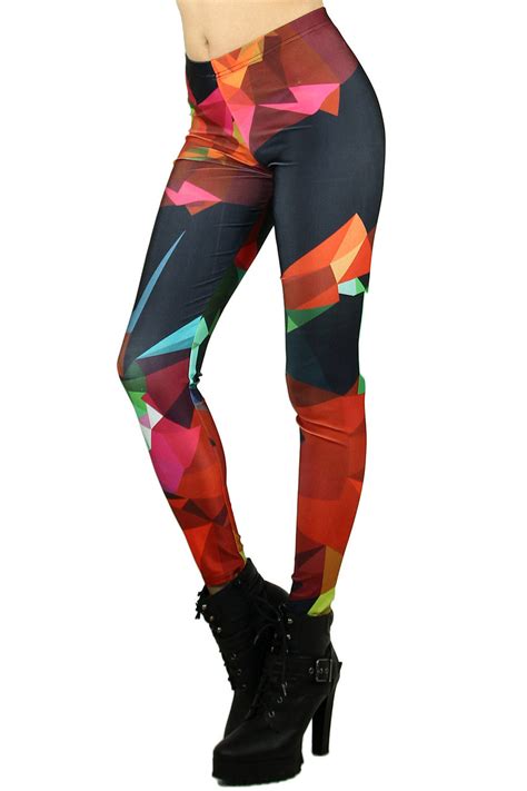 Colorful Geometric Leggings | Only Leggings