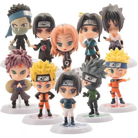 Jual Satu Set Dapet Semua Action Figure Naruto Chibi Series Lucu Naruto