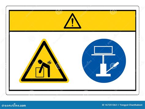 Mechanical Hazard Sign