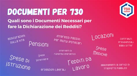 Documenti Per 730 Quali Sono E Dove Trovarli 730 Online By CAF Acli