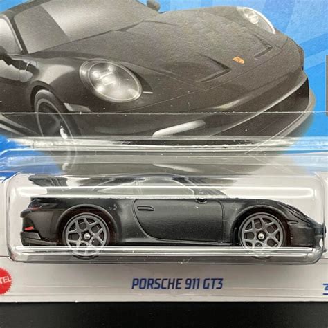 Hot Wheels Porsche Gt Black Factory Fresh Etsy