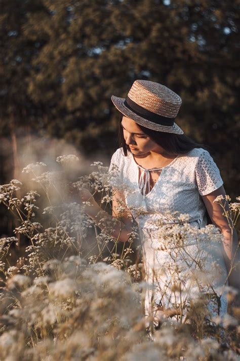 Portrait Of A Girl At Sunset