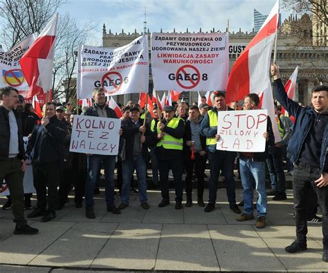 Protest rolników Warszawa 6 marca Gdzie jest strajk MAPA Warszawa