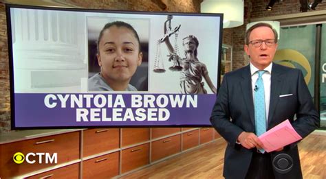 Cyntoia Brown Sex Trafficked Teen Convicted Of Murder Is Released