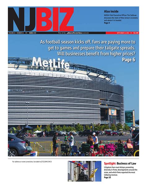 Sept 12 2022 Edition Of NJBIZ NJBIZ