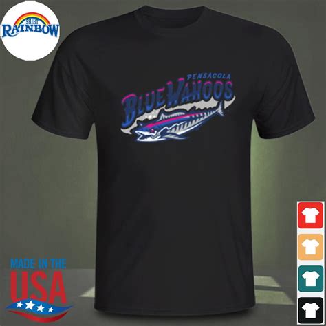 Pensacola Blue Wahoos Logo 2022 Tee Shirt