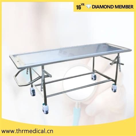 Cheap Funeral Equipment Stainless Steel Adjustable Embalming Table