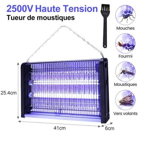 Lampe Anti Moustique Uv Led Tue Mouches Destructeur D Insectes