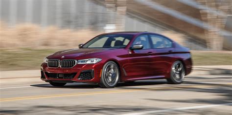 Tested 2021 Bmw M550i Xdrive Gets Another Go At The Test Track