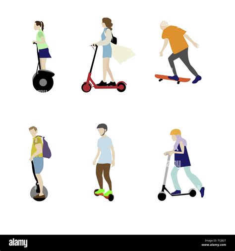 Scooter De Dise O Individual Im Genes Vectoriales De Stock Alamy