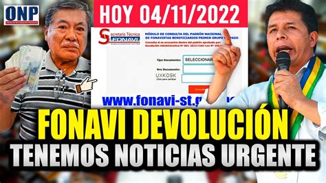 Fonavi Lo Ltimo Devoluci N Tenemos Noticias Hermanos Fonavistas