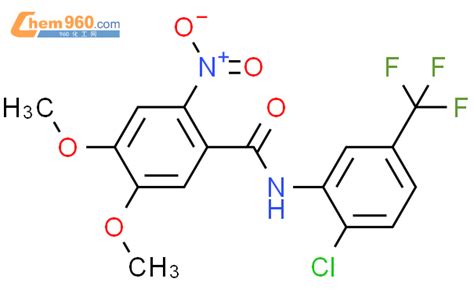 349399 51 5 N 2 Chloro 5 Trifluoromethyl Phenyl 4 5 Dimethoxy 2