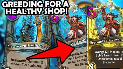 GREEDING With Stormpike Lieutenant FUNNY COMP Hearthstone