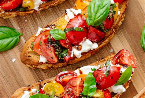 Vegan Burrata Bruschetta