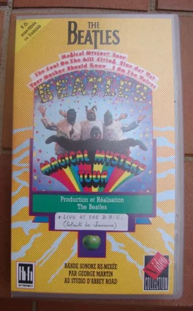 The Beatles Film Vhs Magical Mystery Tour Sous Titr Fran Ais Live