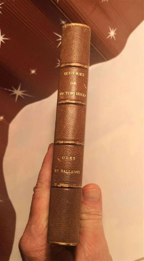 Victor Hugo Poésie Odes et ballades 1880 Edition HETZEL QUANTIN Ne