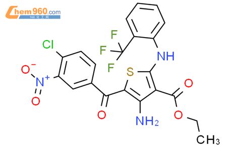 Ethyl Amino Chloro Nitrobenzoyl Trifluoromethyl Anilino