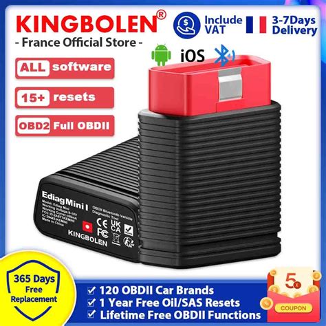 Kingbolen Ediag Mini Obd 2 Bluetooth Wifi Scanner Automotive Diagnostic ...