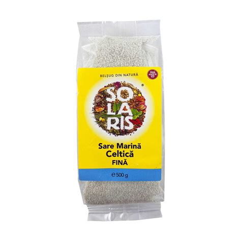 SARE MARINA FINA CELTICA 500g SOLARIS Solaris Plant