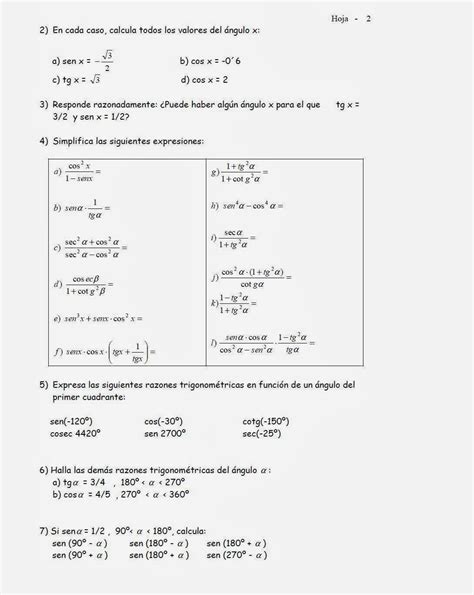 Matemáticas Sin Complejos 1º Bachillerto TrigonometrÍa