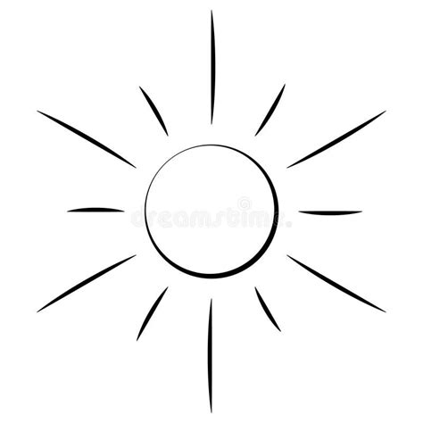 Coloring Sunny Weather Stock Illustrations 437 Coloring Sunny Weather