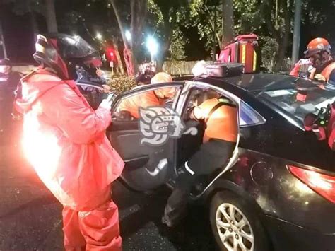 Accidente Automovil Stico Deja Dos Mujeres Heridas En Xalapa