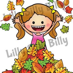 Hello Fall Clip Art Collection With 12 Fall Tree Image, and 'text ...