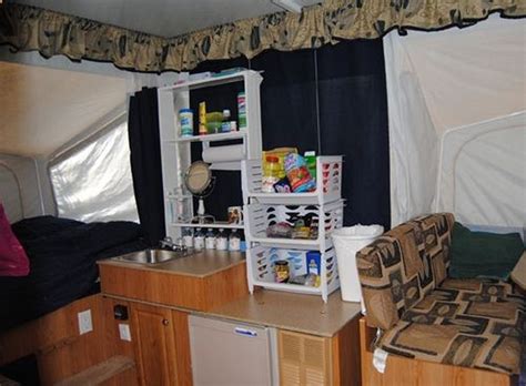 Pop Up Camper Organization Ideas