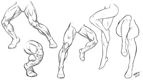 How To Draw Male And Female Legs Practice Activity Youtube