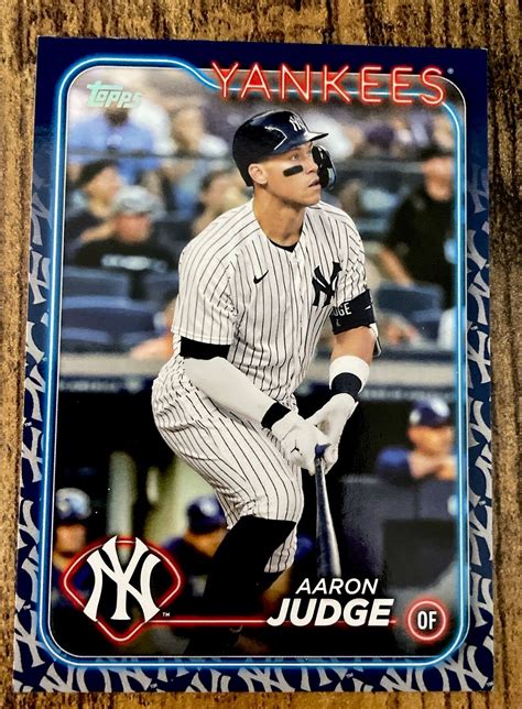 Aaron Judge 2024 Topps 99 Team Color Border Variation SSP RAW Price