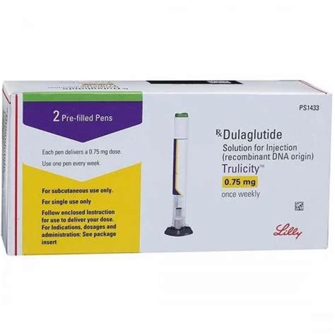 Trulicity 0 75mg Pre Filled Pen 0 5 Ml At 6170 Box Khamla Nagpur