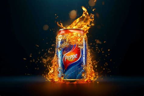 Pepsi Fire image hd 30625256 Stock Photo at Vecteezy