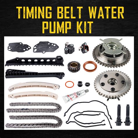 New Timing Chain Kit W VVT Cam Phasers Fits F150 350 Navigator 5 4L