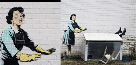 Banksy Un Murale Per Le Donne Mascara Di San Valentino