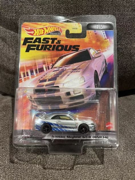 Hot Wheels Fast Furious Nissan Skyline Gt R Bnr Avec Protecteur Eur Picclick Fr