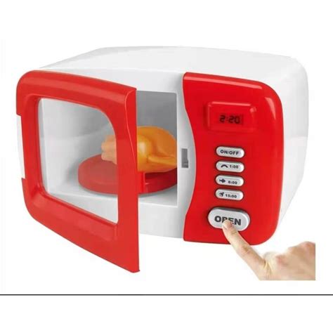 Forno Microndas De Brinquedo Infantil Som E Luz Girat Rio Dm Toys