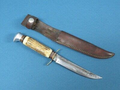 Vintage Solingen Gutmann Cutlery Germany Stag Horn Handle Knife Ebay