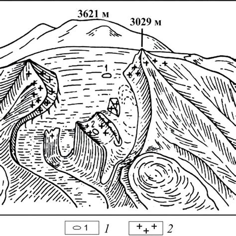 Schematic Sketch Of The Location Of Fumaroles On The North Northeastern