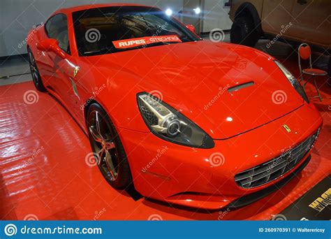 Ferrari California At Manila Auto Salon In Pasay Philippines Editorial